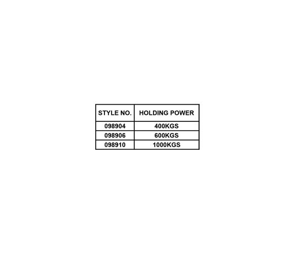 ON/OFF TYPE PERMANENT MAGNETIC LIFTER