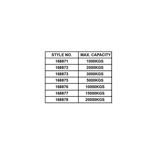 CRANE SCALE FOR INDUSTRIAL HOIST, 6V