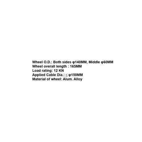 025930     UNDERGROUND CABLE ROLLER 6.5"