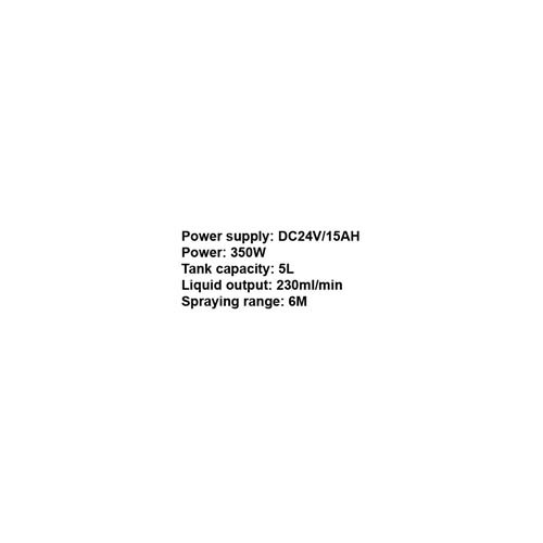 166095     ELECTRIC ULV SPRAYER (DC)