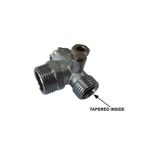 503310     NON-RETURN VALVE, SIZE: M 3/4" x M 1/2" (V#10), TAPERED INSIDE