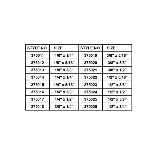 STEEL MALE TAILPIECE ADAPTOR