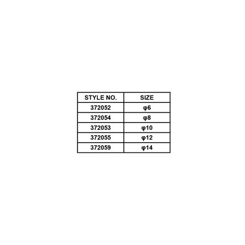 TEE HOSE END TUBE FITTING