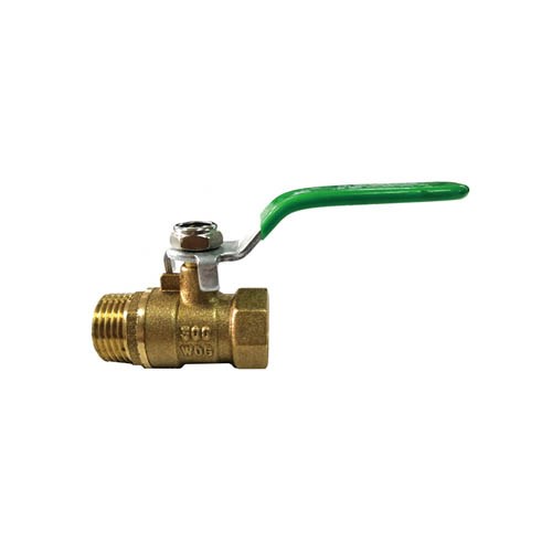025700-02     BALL VALVE FOR FOAM TANK, SIZE: M1/2" x F1/2"