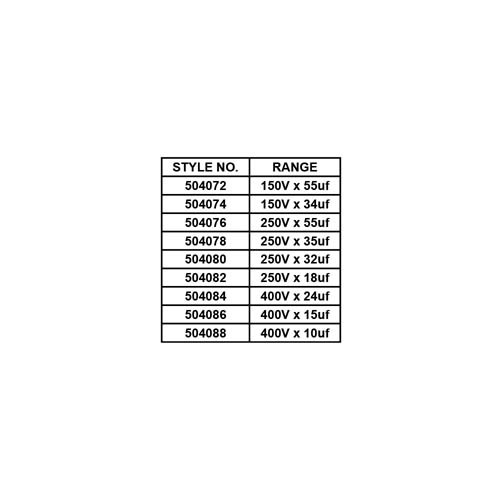 METALLIZED POLYPROPYLENE FILM CAPACITOR (CBB80)
