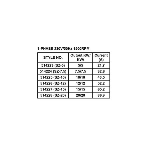 1-PHASE WELDING & GENERATOR DUAL-PURPOSE ALTERNATOR