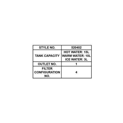 520402     STRAIGHT DRINK MACHINE