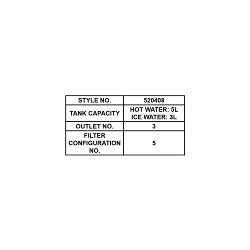 520408     STRAIGHT DRINK MACHINE