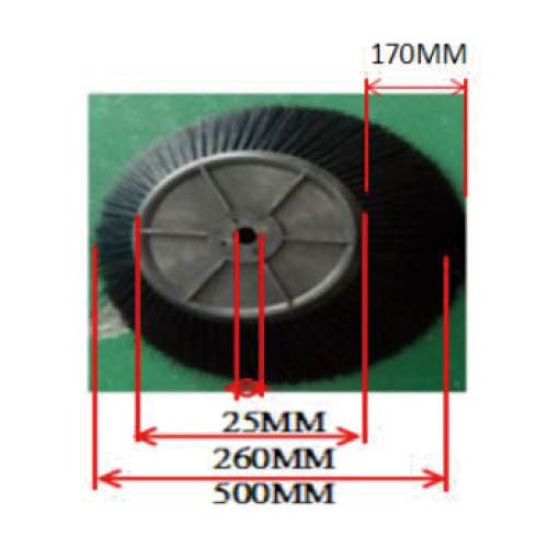 DISK BRUSH, MATERIAL: P.P. 1MM