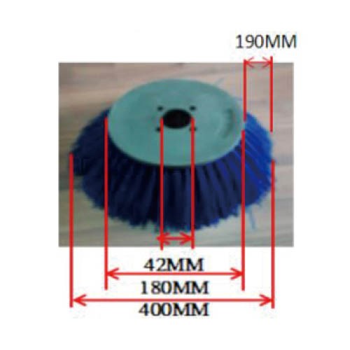 DISK BRUSH, MATERIAL: P.P. 1MM