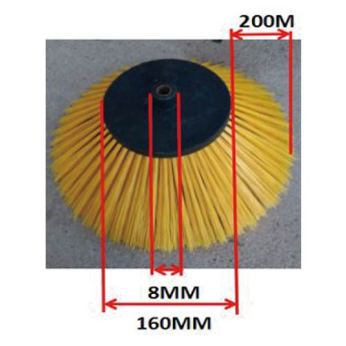 DISK BRUSH, MATERIAL: PET 0.5MM