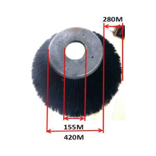 DISK BRUSH, MATERIAL: PA 0.8MM