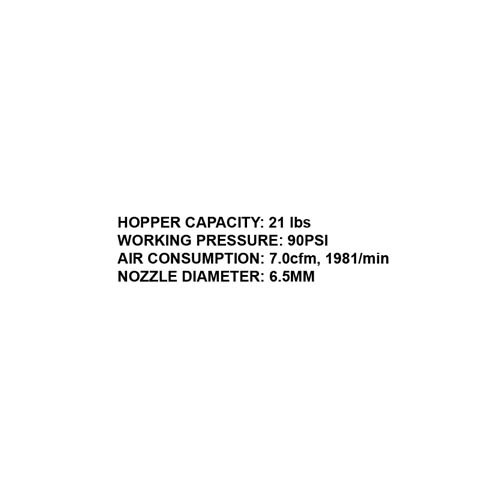 168705     PNEUMATIC SAND BLASTING GUN