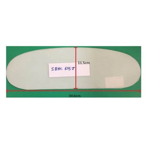 SBHC615J     CUTTING MOULD FOR LENS, SIZE: W34.6cm x L11.5cm