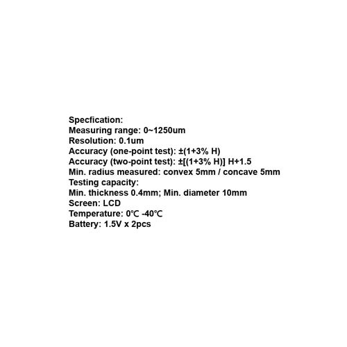 059228     PAINT & COATING THICKNESS GAUGE