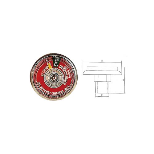 PRESSURE GAUGE FOR FIRE EXTINGUISHER