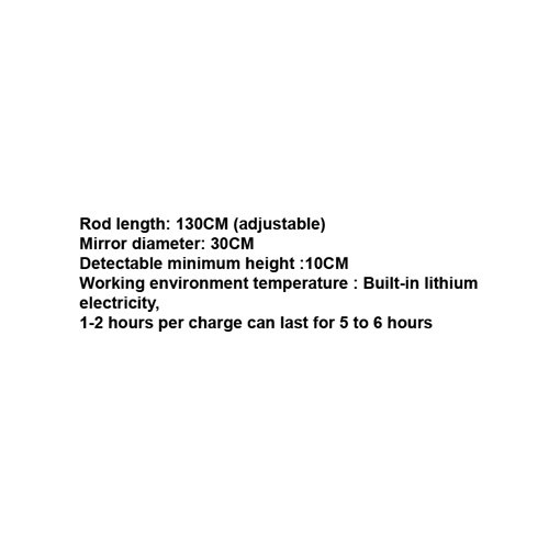 149992     UNDER VEHICLE SEARCH MIRROR WITH WHEEL & LIGHTS