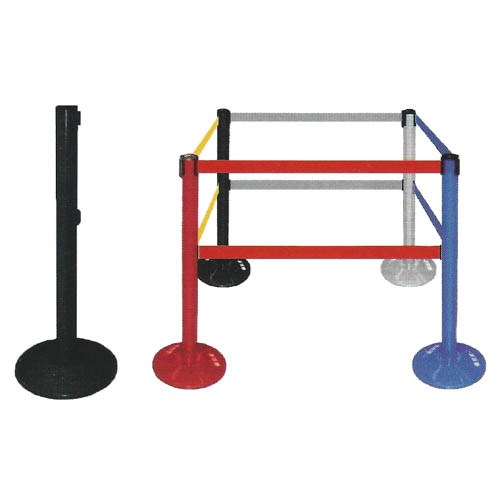 142533     4-WAY RETRACTABLE QUEUE STAND