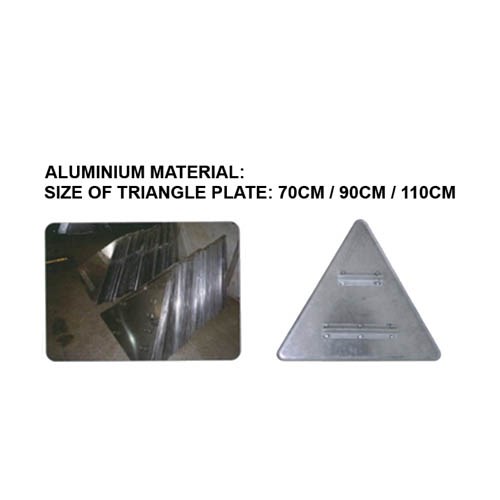 ALUMINIUM TRAFFIC SIGN (TRIANGLE PLATE) (142250)