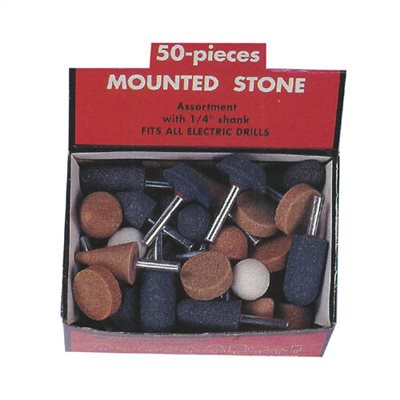 168050  50PCS MOUNTED GRINDING STONE SET