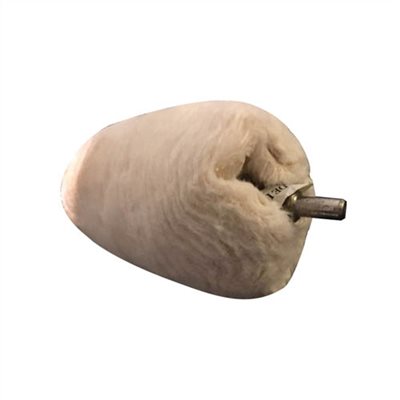 163804   MOUNTED WHEEL, COTTON, φ61 x T 76mm x L 95mm
