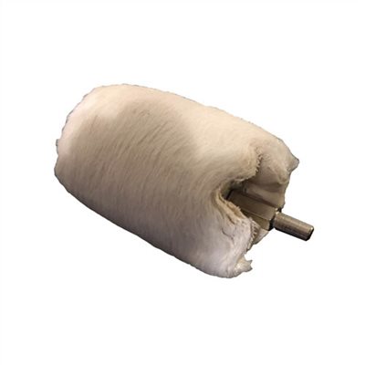 163842   MOUNTED WHEEL, COTTON, φ60 x T 84mm x L 103mm