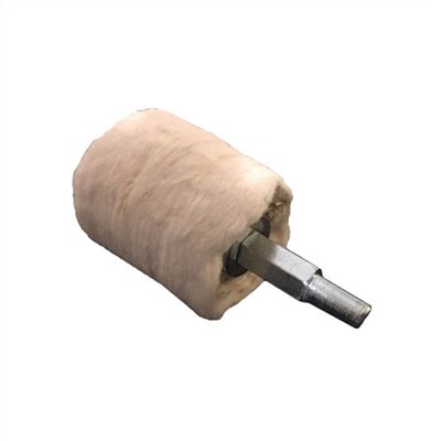 163861   MOUNTED WHEEL, COTTON, φ39 x T 42mm x L 72mm