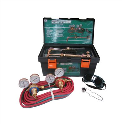 114028     V-TYPE HEAVY DUTY WELDING & CUTTING OUTFIT
