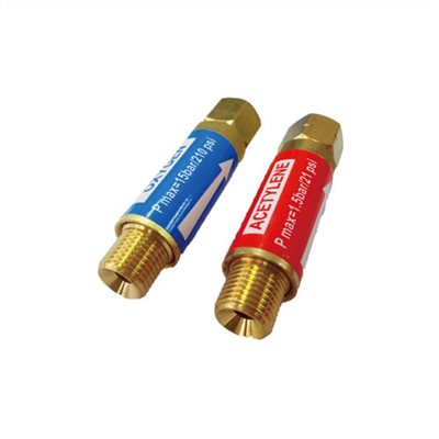 114071     OXYGEN & ACETYLENE FLASHBACK ARRESTOR SET FOR TORCH