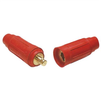 BRITISH TYPE CABLE CONNECTOR (ORANGE COVER)