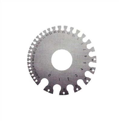 081075     RADIUS WIRE GAUGE, 0.007"-0.3125"