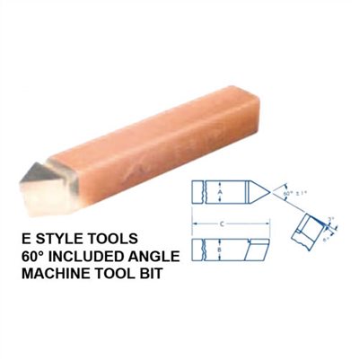 E STYLE TOOLS (MACHINE TOOL BIT), GRADE: C2