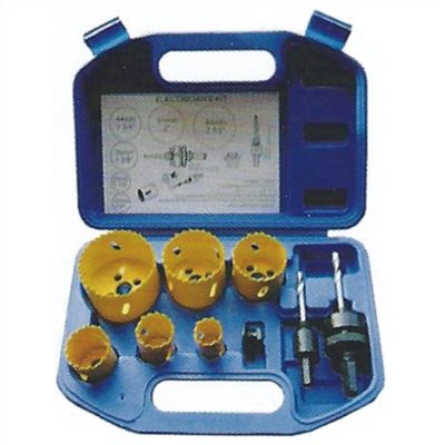 172836     9PCS HOLE SAW SET