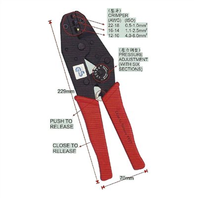 024007     HEAVY DUTY CRIMPING TOOL (YYT-7)