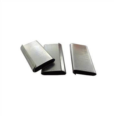 METAL CLIP FOR POLYPROPYLENE STRAPPING