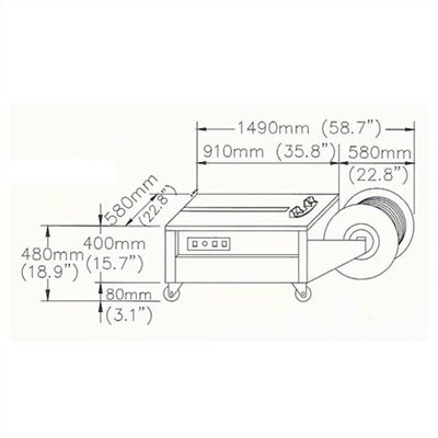 131092     AUTOMATIC STRAPPING MACHINE