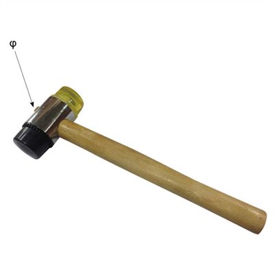 PU HAMMER WITH WOOD HANDLE