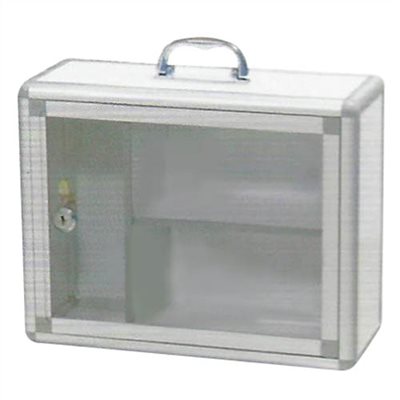 THREE SHELF FIRST AID BOX