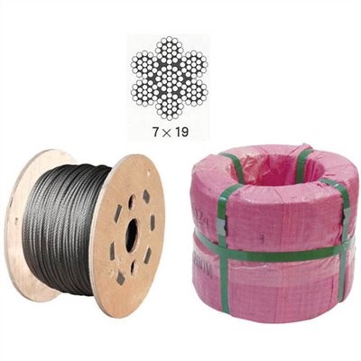 STAINLESS STEEL WIRE ROPE (7x19)