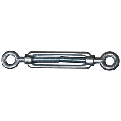 TURNBUCKLE, ZINC PLATED, EYE/EYE