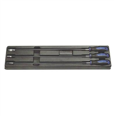 039922     13PCS FIEXIBLE SCREW DRIVER & BITS SET