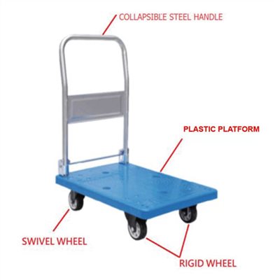 FOLDING PLATFORM HAND TRUCK
