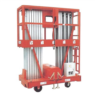DOUBLE AERIAL WORK PLATFORM