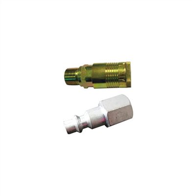 025417     NPT 1/2" MALE COUPLER + FEMALE PLUG ASSEMBLY