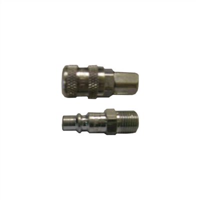 025421     NPT 1/4" FEMALE COUPLER + MALE PLUG ASSEMBLY