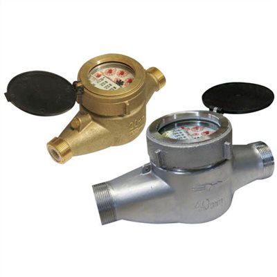 BRASS WATER METER, THREAD TYPE