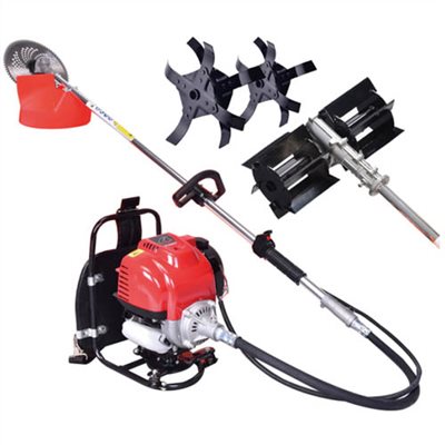 072100     GASOLINE ENGINE POWERED KNAPSACK LAWN MOWER