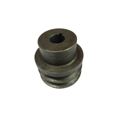 STEEL PULLEY, 2-GROOVE