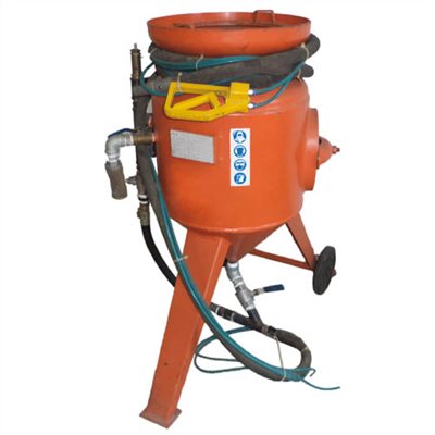 168838     DRY SAND BLASTING MACHINE, CAP.: 60L (AIR CONTROLLED)