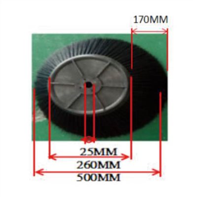 DISK BRUSH, MATERIAL: P.P. 1MM